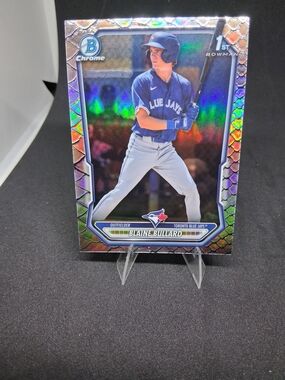 2026 Bowman Blaine Bullard Chrome Reptilian Refractor #BCP-18 1st Blue Jays